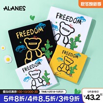 Parent-Child clothing 2021 new family of three mother and daughter Summer bear short sleeve T-shirt Kindergarten Foreign atmosphere high-end half sleeve