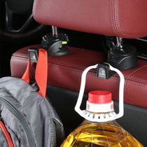 Car seat back adhesive hook hidden light hook storage car rear seat hook supplies multi-function
