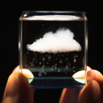 Cloud Flower Cube Pendulum Rain Cloud Creative Couple Gift Birthday Little Crowdsourced Best Friend Graduation Gift Girlfriend
