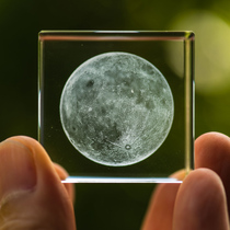 Moon Cube Art Swing Piece Gift Birthday Gift Moon Send Girlfriends Creative 7 New Years Valentines Day to his girlfriend