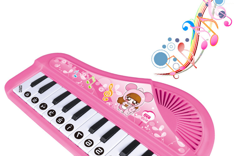 Bàn phím đồ chơi trẻ em Cô gái học sớm Câu đố âm nhạc Em bé Baby Piano Cung cấp - Đồ chơi nhạc cụ cho trẻ em đàn organ đồ chơi