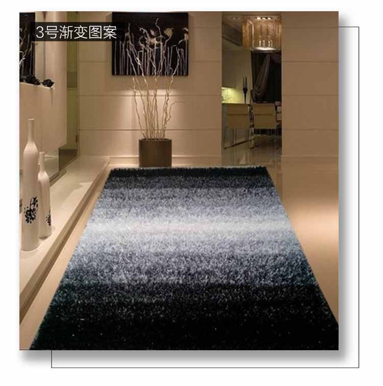 Đơn giản hiện đại phong cách châu Âu Nút thắt Trung Quốc cộng với thảm lụa gradient phòng khách bàn cà phê phòng ngủ cạnh giường - Thảm thảm đỏ trải sàn