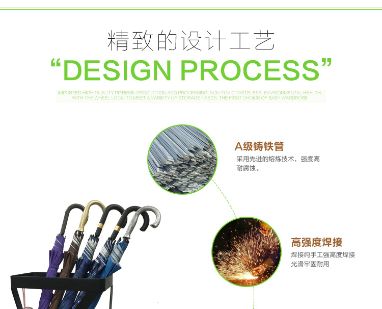 Thương mại cao cấp ô thùng sảnh khách sạn ô dù thùng đứng sắt rèn ngân hàng lưu trữ ô sáng tạo LOGO tùy chỉnh ô đứng - Kệ tủ sách đẹp