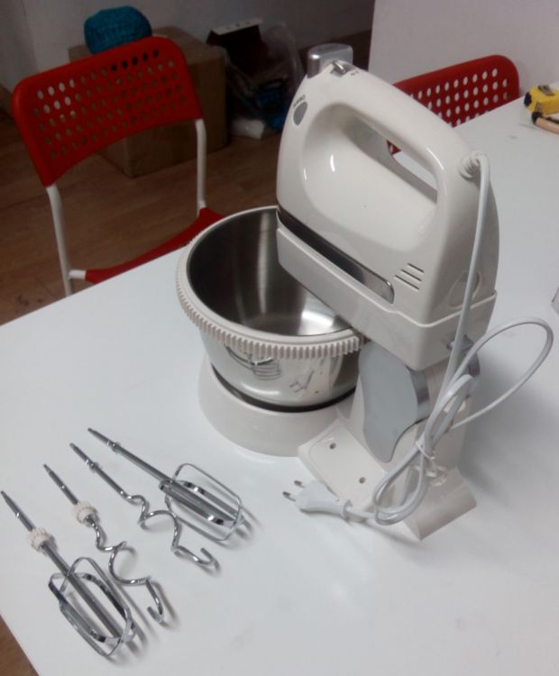 Thép không gỉ để bàn điện gia dụng máy đánh trứng trứng máy trộn bột tự động - Máy trộn điện máy đánh trứng cầm tay