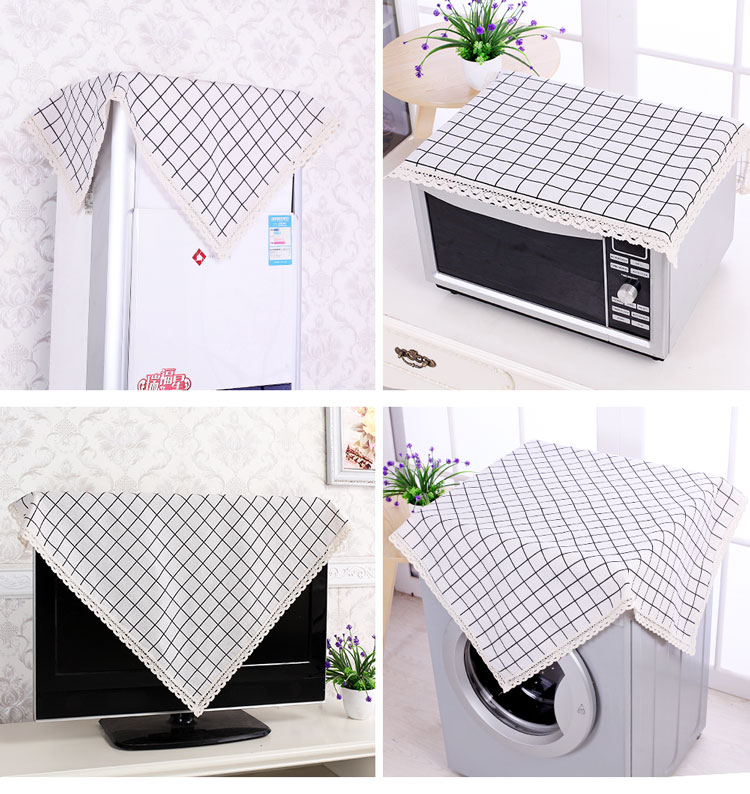 Nhật Bản đơn giản vuông khăn trải bàn cà phê bàn ​​vải vải bàn vải lanh bông Bắc Âu khăn trải bàn hình chữ nhật khăn trải bàn khăn trải bàn kính