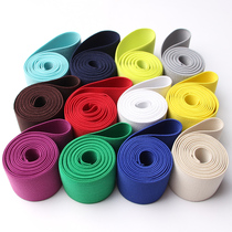  Elastic band width thickened elastic rubber band Clothing accessories shoes handmade 2 5--4CM color rubber band household elastic rope