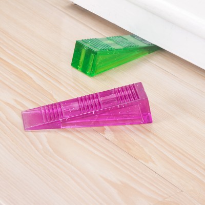 Japan KM009 transparent door stopper, windproof door stopper, door stopper, rubber door stopper, top stopper, door wedge