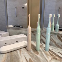 New five-gear adjustable waterproof cycle full body washed charging sonic electric toothbrush macaron color delivery lovers