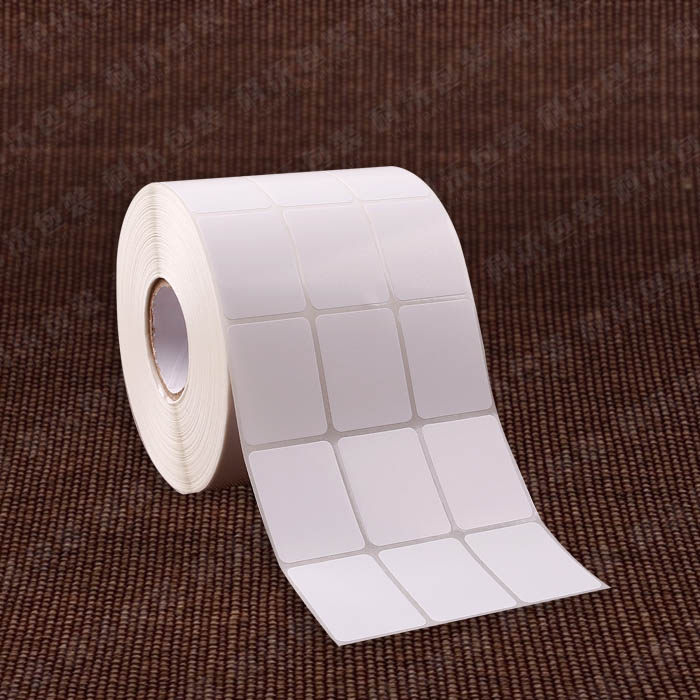 Copperplate self-adhesive paper TSC244 Q8 G2000 X1i label paper 30X40 tag barcode paper good goods