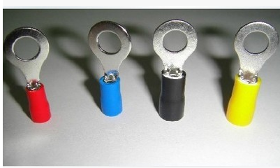 Round cold press terminal RV5 5 -6 insulated end 5 -6 O-type crimping terminal copper terminal 500