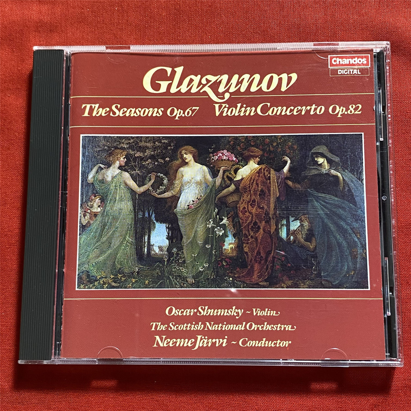 Chandos Shumsky Gradsunov Violin Concerto Four Seasons Conducted by Javi White 8766 Chandos Shumsky Gradsunov Violin Concerto Four Seasons Conducted by Javi White 8766