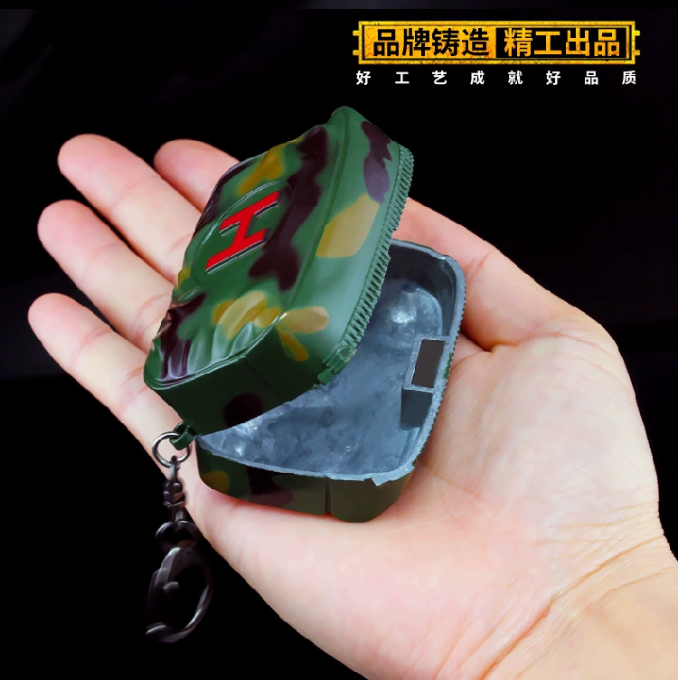 Jedi Survival Surrounding Game Game Bộ dụng cụ sơ cứu Coin Purse Mũ bảo hiểm ba cấp 98K Mô hình móc khóa - Game Nhân vật liên quan