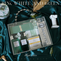 The mystery of the sea blue with the hand gift female bridesmaid Oshudan wedding light luxury birthday gift high-end high-end high-end gift box