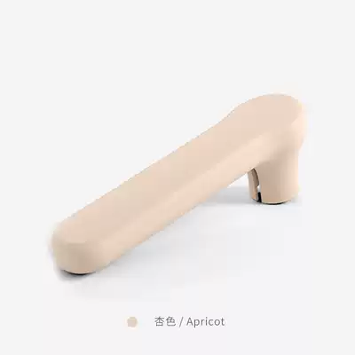 Smooth silicone safety door handle protective cover Black anti-collision pad Children's anti-knock anti-collision door handle protective cover