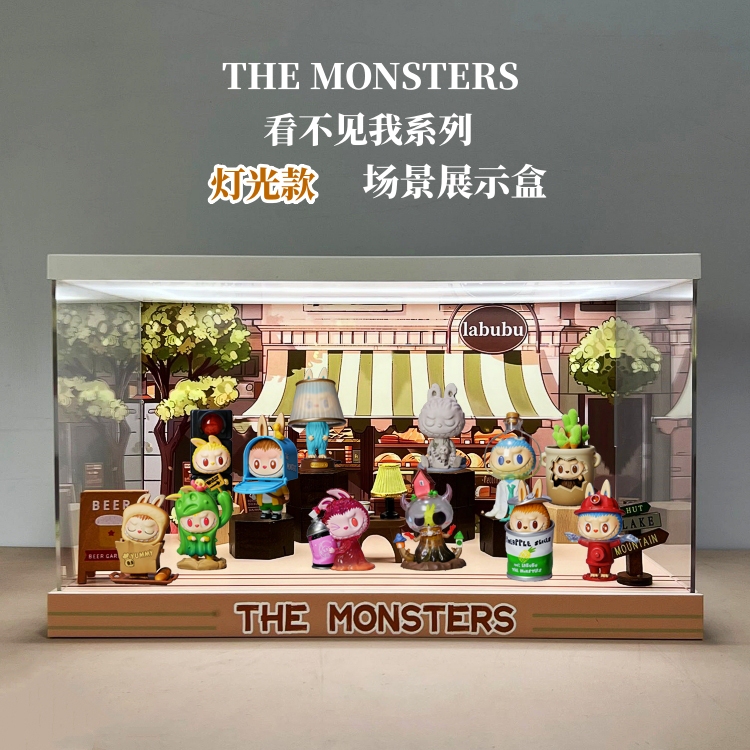 Suitable for Bubble Mart the Monsters Can'T See Me Series Labubu Blind Box Display Box