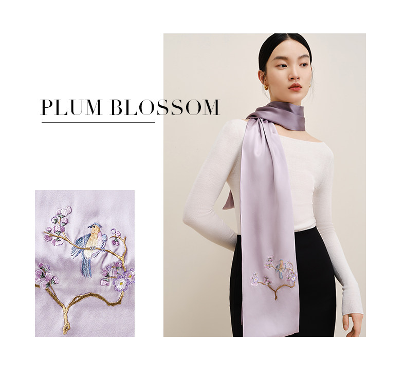 Шелковая накидка, шарф на день Святого Валентина, подарок на день рождения      