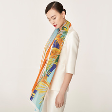 шарф Wensli осень и зима шелк