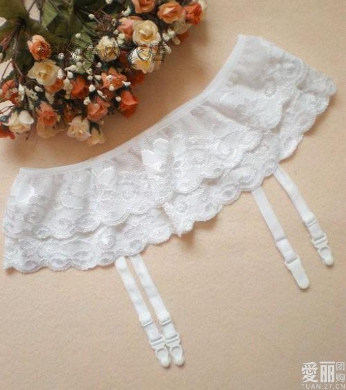 ☆ nữ cao ống đặc biệt đôi váy váy dây đeo ren garter + ống cao + T quần - nhiều màu tùy chọn!