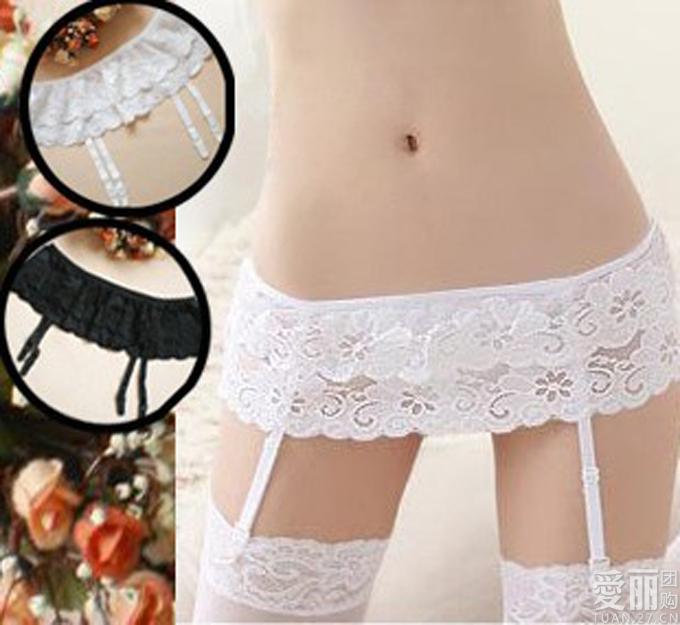 ☆ nữ cao ống đặc biệt đôi váy váy dây đeo ren garter + ống cao + T quần - nhiều màu tùy chọn!