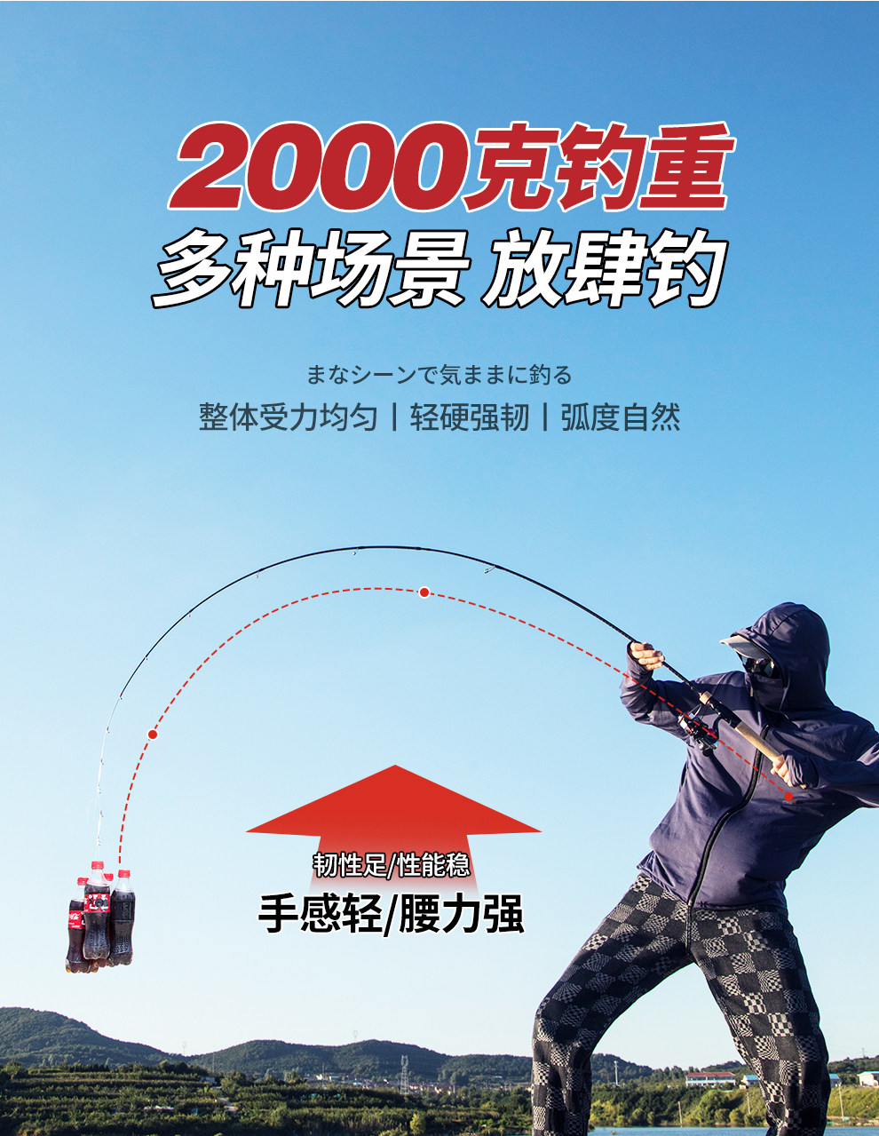 钛合金路亚竿5毫米大导环路滑竿路亚滑漂杆碳素L调滑漂竿-阿里巴巴