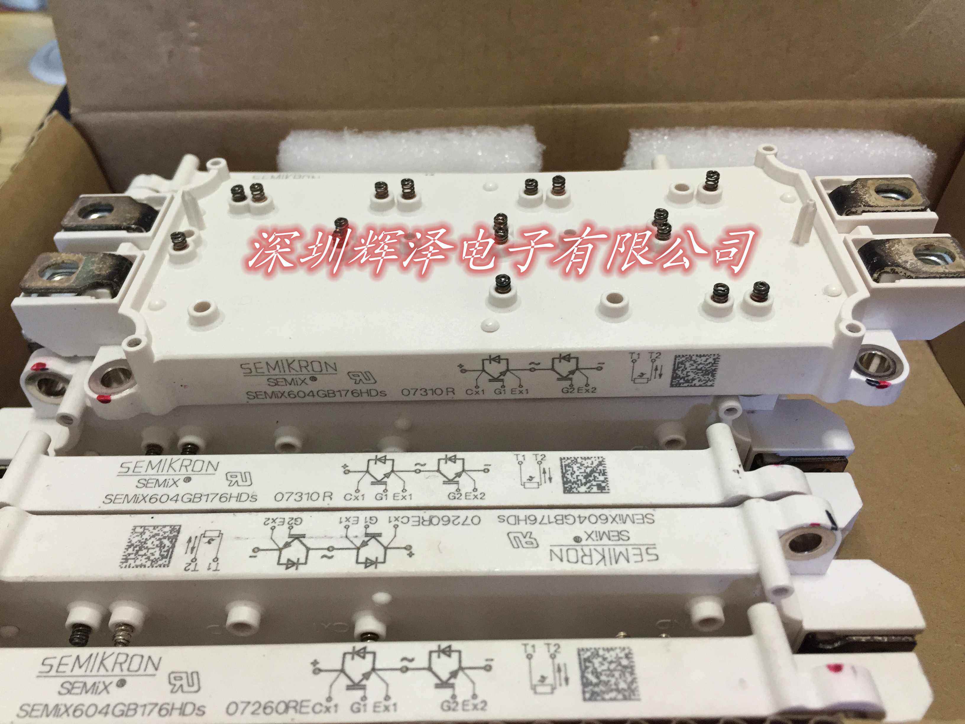 SEMIX604GB12T4S SEMIX604GB176HDS SEMIX453GB12E4P original installed machine removal