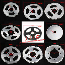 Mini motorcycle electric gasoline scooter 25H model T8F pinion chain sprocket gear disc tooth plate