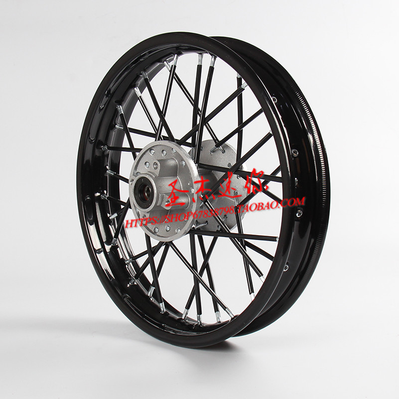 Apollo nhỏ thể thao cao off-road phụ tùng xe máy đĩa phanh bánh xe phía trước và phía sau 90 100-14 inch vòng thép 300-12 bánh xe máy