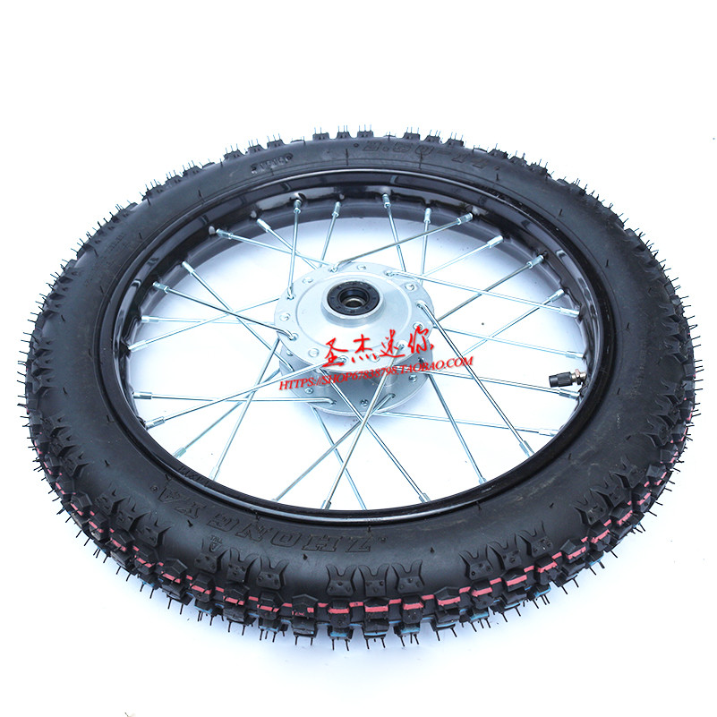 Phụ tùng xe mô tô địa hình thể thao cỡ trung và nhỏ của Apollo Lắp ráp bánh trước 14 inch và 12 inch Lốp xe bánh xe máy