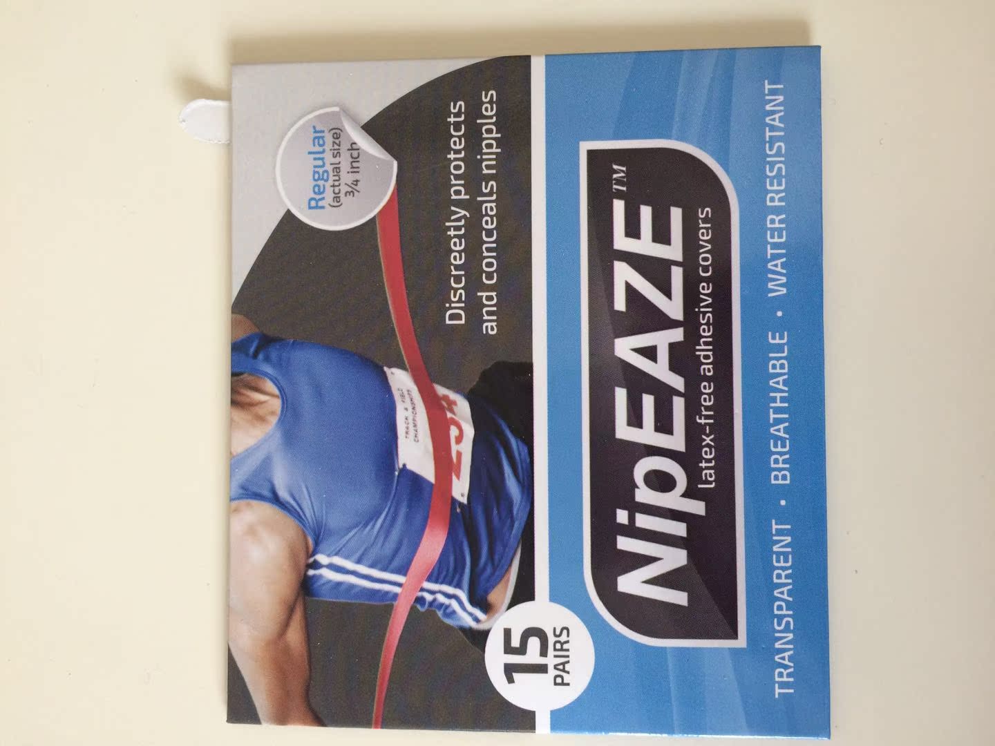 NipEAZE thể thao chạy marathon dài núm vú chống mài mòn núm vú chống ma sát cả hộp để gửi bông cồn dán ngực hoa