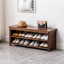 Home Change Shoes Bench Shoe Cabinet Bamboo in doorway Shoes Stool table Door Hall Multilayer Simple Shoe Rack Modern Brief