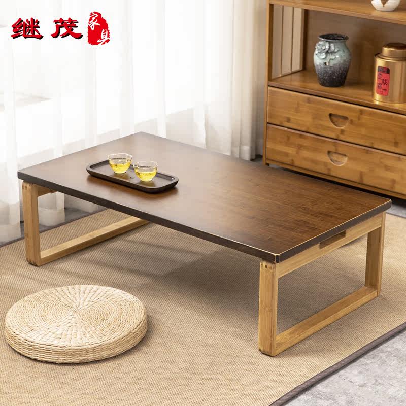 Japanese-style folding low table kang table tatami small coffee table low table sitting on the floor mini small apartment tea table
