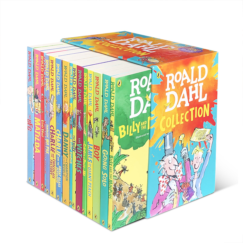 羅爾德·達爾 Roald Dahl 17 原版經典故事系列 小達人點讀包下載+音頻MP3分享 免費資源索取
