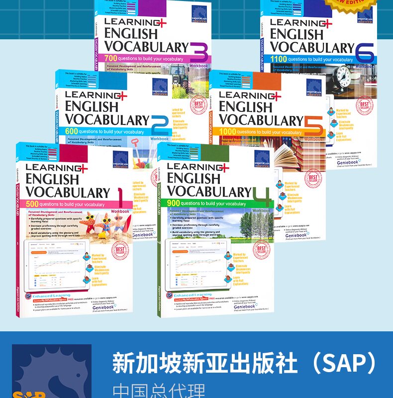 SAP English Vocabulary Workbook for Primary Grades 1-6 - Product image 7