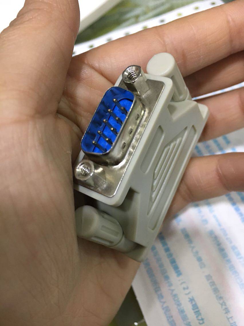 COM port 9-pin turning DB25 hole computer connection 25-hole bill printing machine DB9 serial port transfer port conversion head