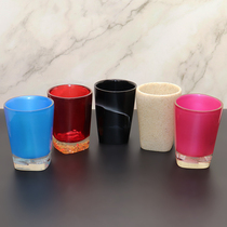 Mouthwash cup creative couple newlywed European fashion brushing cup Toothbrush holder Resin bathroom wash cup set tooth cylinder