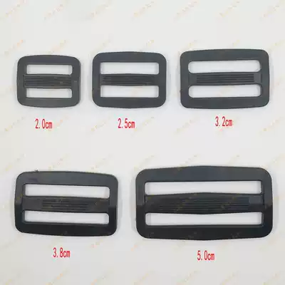 Factory direct sales supply high-quality plastic adjustment buckle Japanese word buckle mouth buckle third-gear buckle second-gear buckle supply