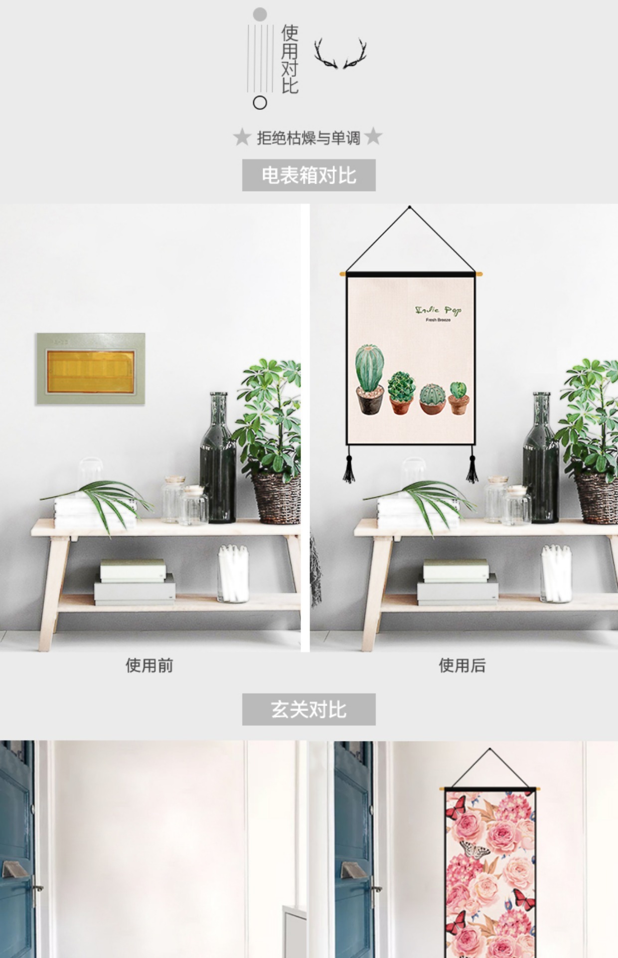 phòng ngủ sơn trang trí của Cartoon trẻ em treo thảm ins bối cảnh mét hộp vải bông vải mái hiên tấm tranh - Tapestry tham trang tri