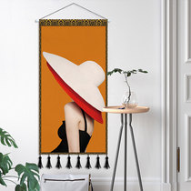 Simple Nordic tapestry tapestry light luxury modern living room porch decoration painting large meter box hanging painting fabric bedroom