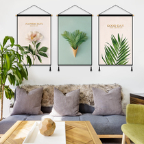 Nordic style tapestry Living room decorative painting combination Modern simple sofa background wall painting Hanging painting Restaurant mural tapestry