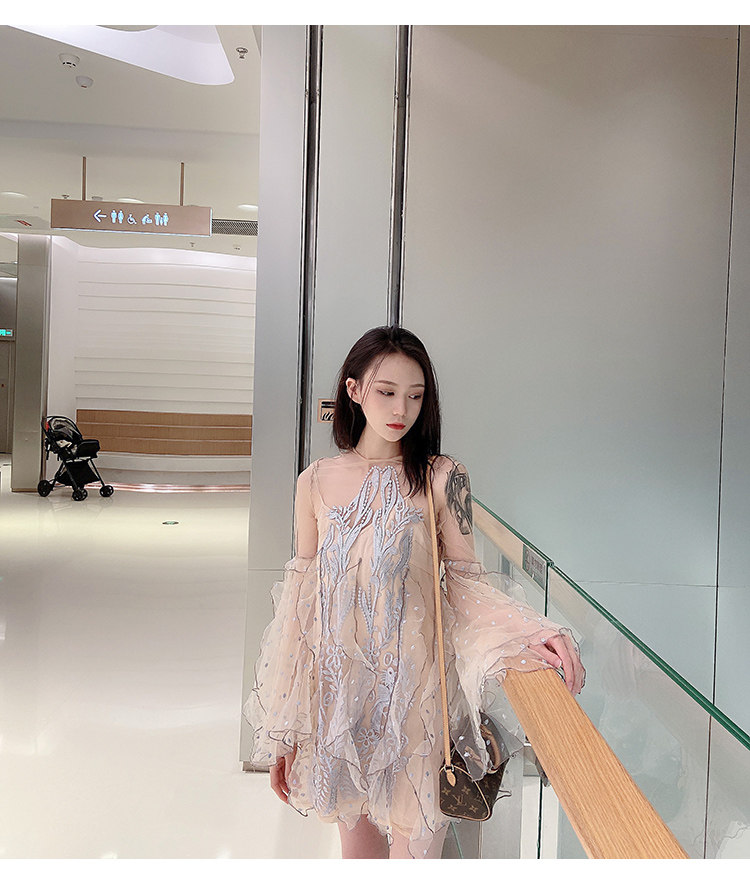 INS超火海边度假裙显瘦性感泰国巴厘岛沙滩裙超仙女裙连衣裙聚会详情24