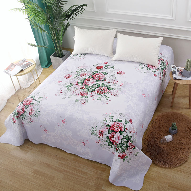 Domestic Cotton Bed Sheet, Single Piece, Thick Style, Shanghai Min Guang Brand, Traditional Style, All-Cotton, Coarse Cloth, Non-Slip, Suitable for Summer