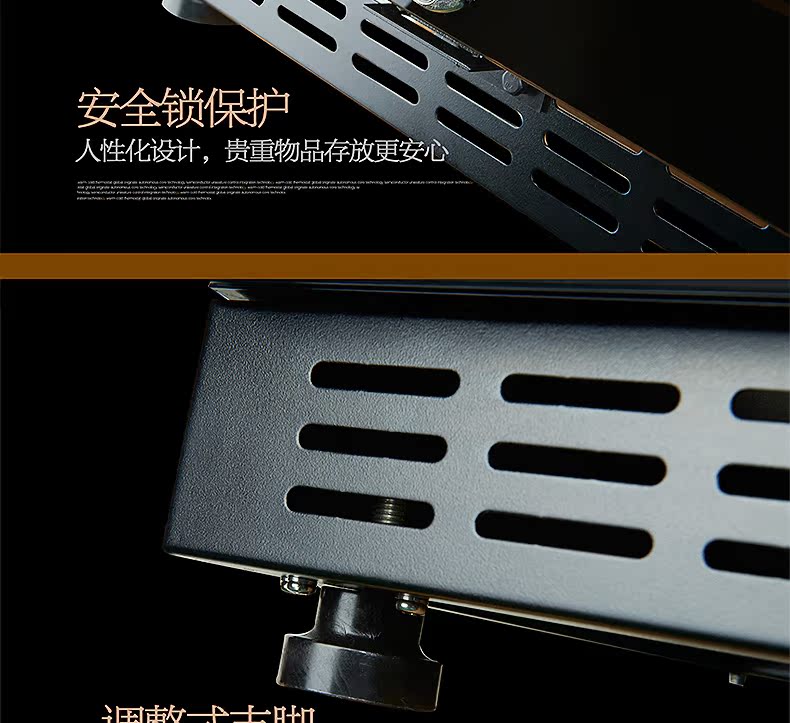 tủ rượu đẹp Tủ trà Zunbao JC-208E Tủ lạnh Tủ rượu Tủ đông Tủ lạnh thông minh Máy nén đá Tủ nhiệt độ hiển thị không đổi - Tủ rượu vang tủ rượu vang vinocave