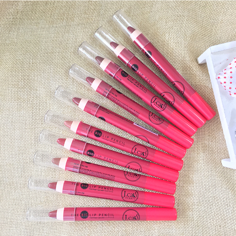 Hoa Kỳ J.cat Jcat Pencil chất béo son môi bút chì son môi 208208 spot - Bút chì môi / môi lót 	son bút chì bourjois	