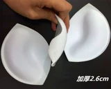 Купальник, вставки в бюстгальтер, поролоновое нижнее белье, топ с чашечками для влюбленных, увеличенная толщина, делается под заказ, 2.6см