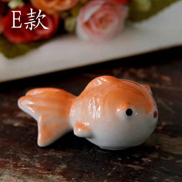 Ceramic duck fish swim world 】 【 the tortoise is home small goldfish furnishing articles can float in water tank and lovely