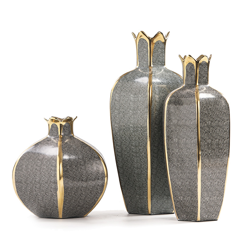 Light the key-2 luxury of I and contracted sitting room creative flower arranging furnishing articles home decoration ceramic vase floral arrangements