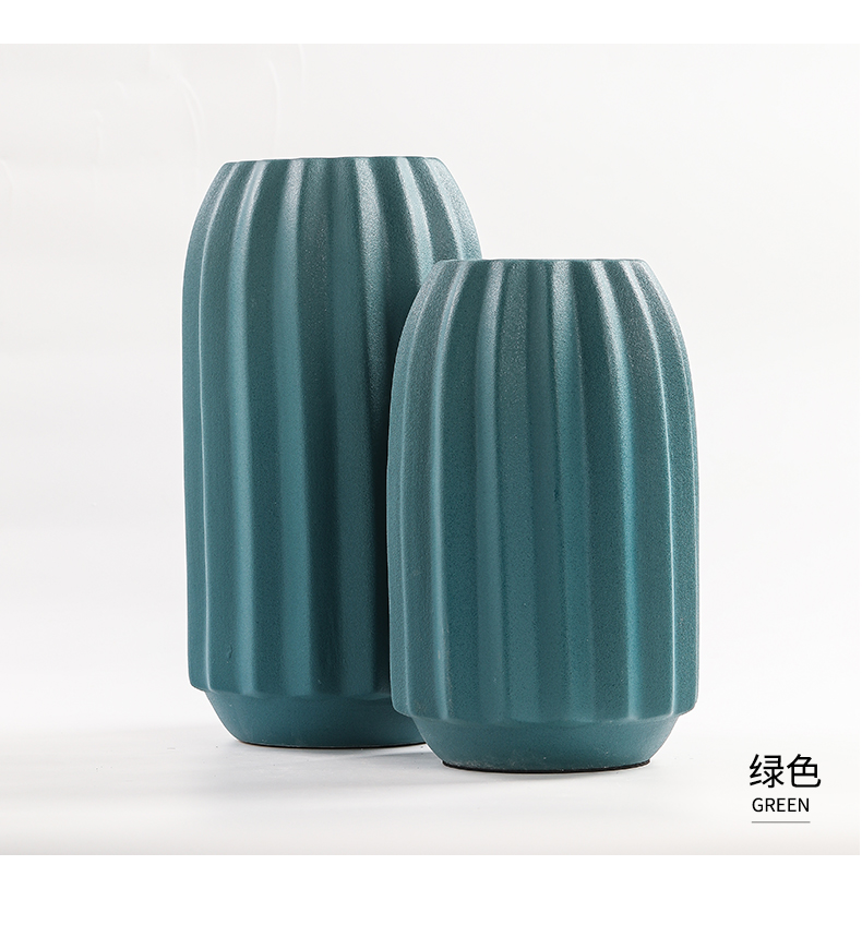 Rain tong I and contracted furnishing articles minimalist ceramic vase example room ceramic vase villa, ceramic vases, pottery and porcelain