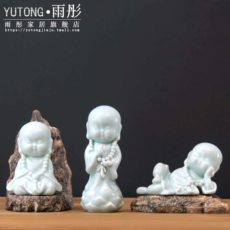 Zen ceramic furnishing articles manual its of new Chinese style household soft outfit rich ancient frame between example porch decoration decoration