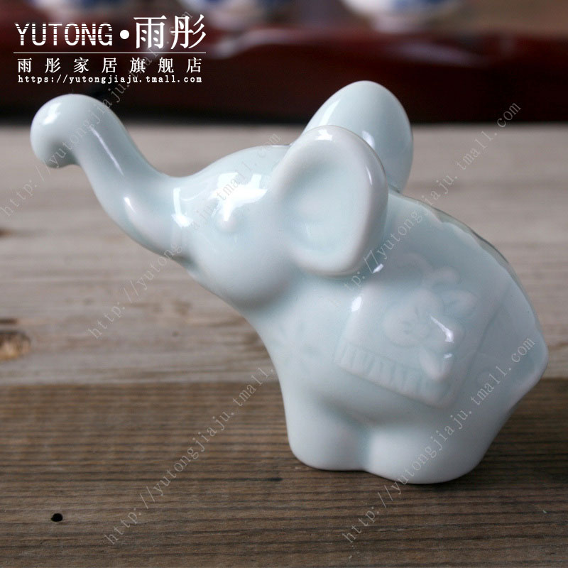 Jingdezhen ceramics by hand, lovely mini like pet tea pet modern home decoration gifts furnishing articles