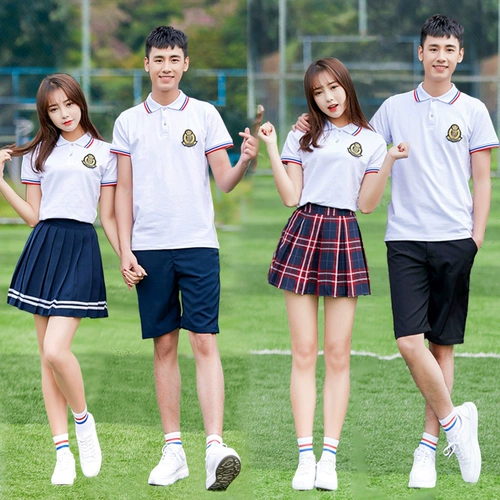Форма, комплект для школьников, летняя спортивная юбка